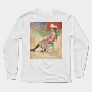 Dagmar Grill by Carl Larsson Long Sleeve T-Shirt